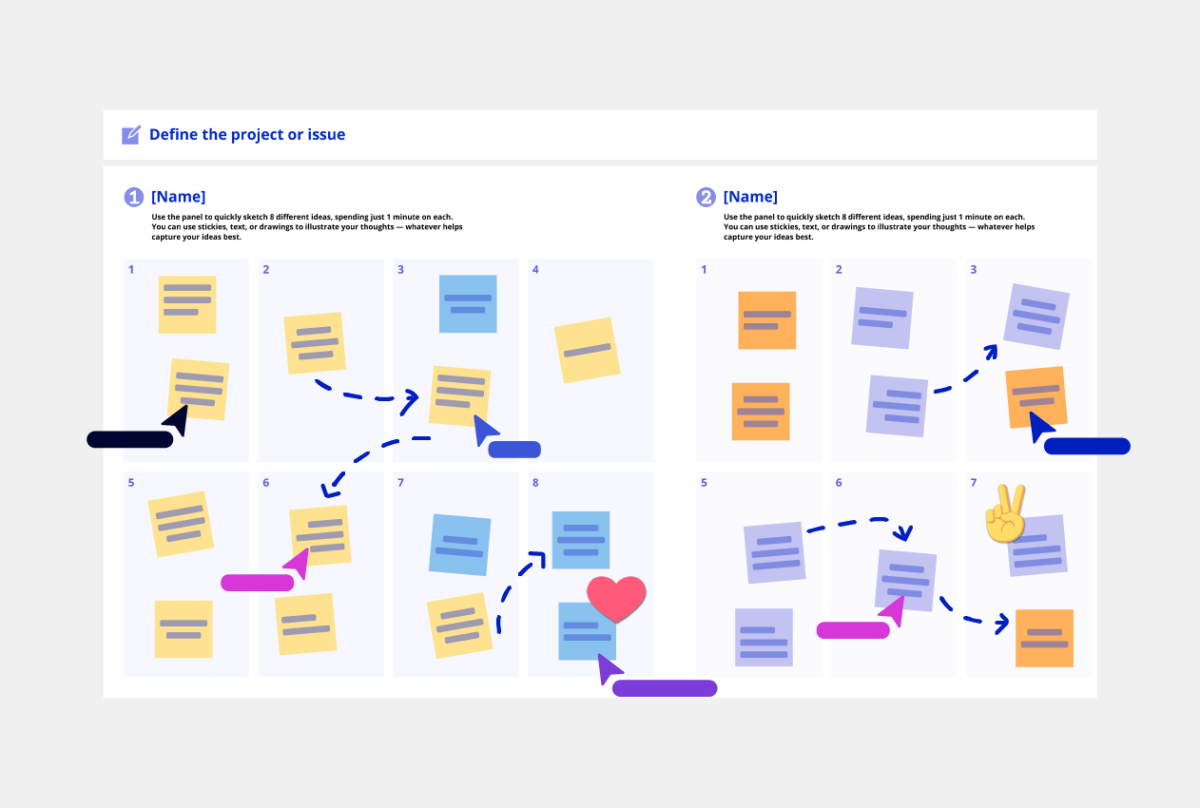 Crazy Eights Template Conceptboard Example