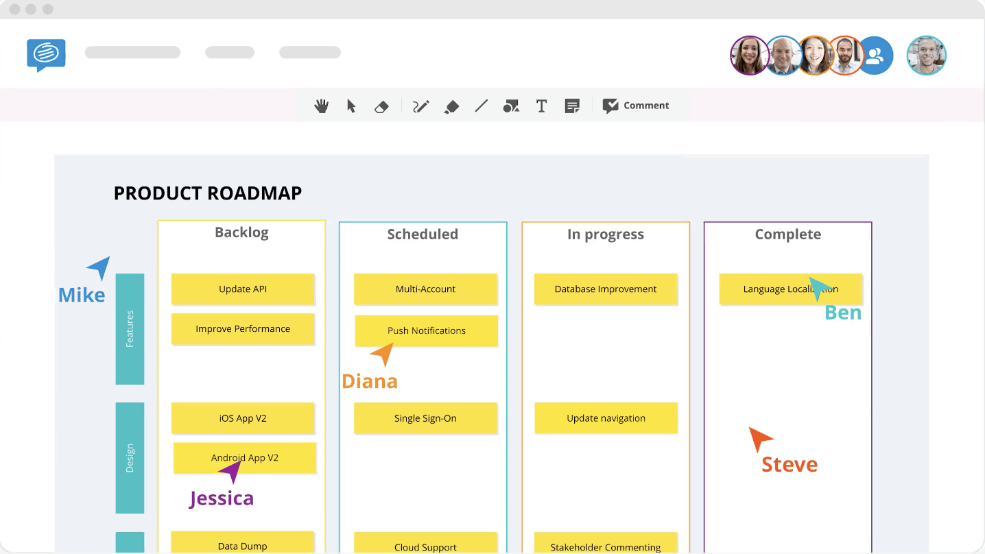 3 Collaborative Product Roadmap Free Templates