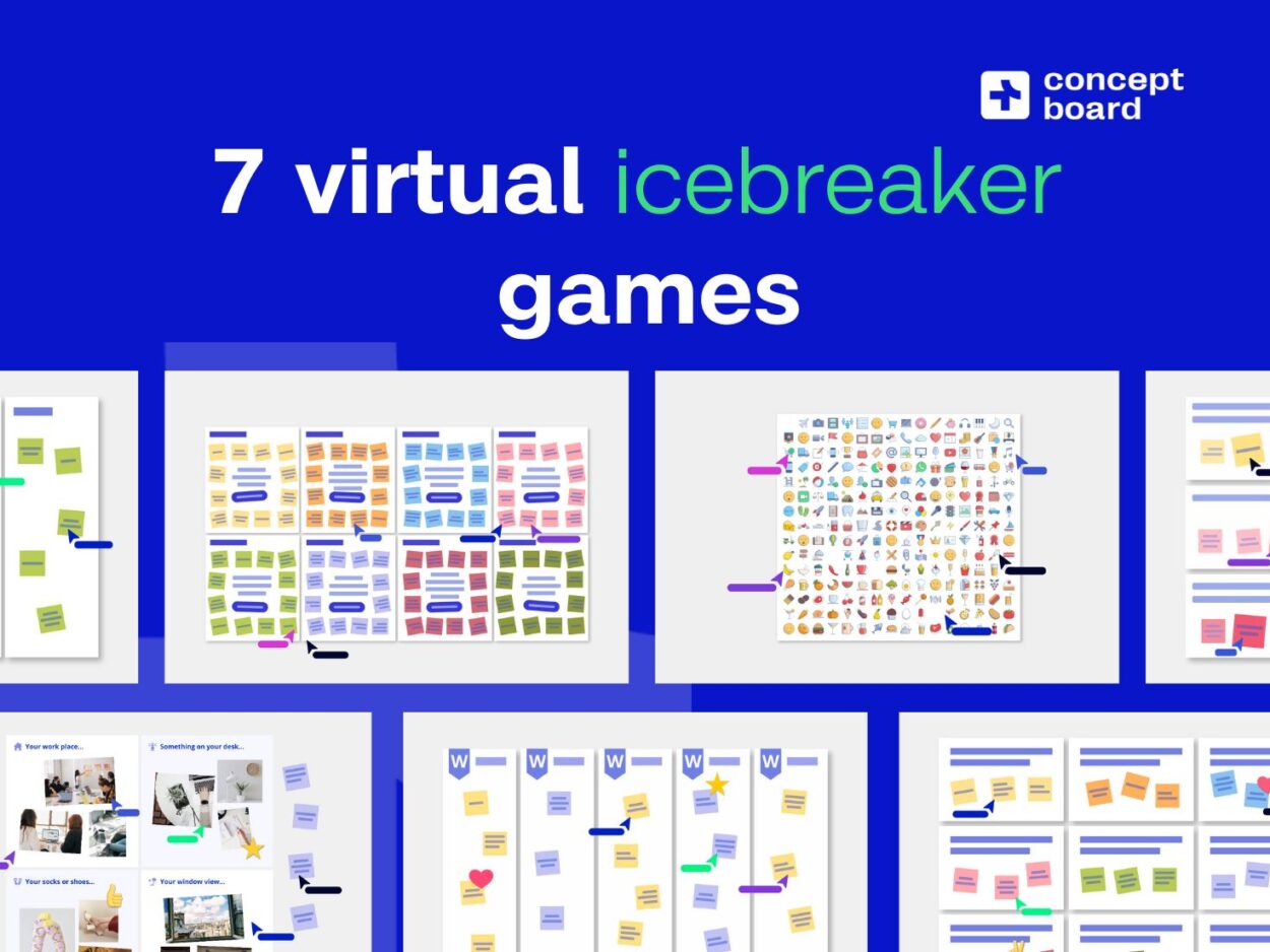 7 Virtual Icebreaker Games for Remote Teams | Conceptboard