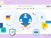Visual of a board which says: What secure collaboration can look like.