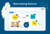 Voting feature for ideas and decisions
