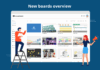 Conceptboard new boards overview