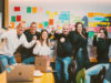 group foto during pop up office in Germany about us