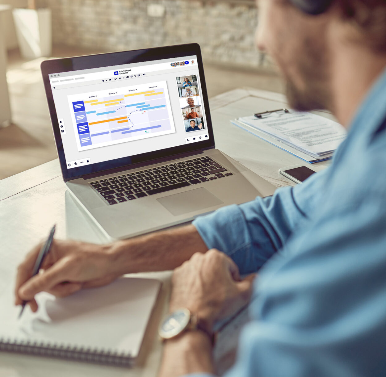Host effective meetings & workshops with Conceptboard
