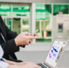 Whiteboard solution for public authorities. 2 people from public sector working on a visual collaboration secure tool