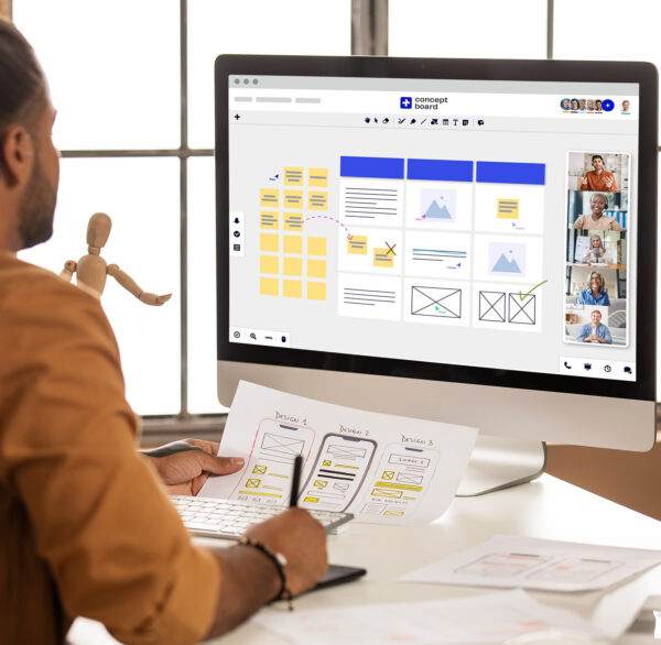Create wireframes with Conceptboard | Collaborative work