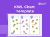 KWL chart template preview