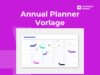 Annual planner Vorlage preview
