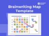 Brainwriting map template preview