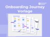 Onboarding journey Vorlage Preview