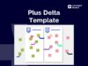 plus delta template from concept board example with guide