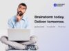 brainstorm today, deliver tomorrow online webinar for the task management tool
