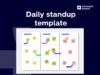 Daily standup template