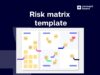 Risk matrix template preview