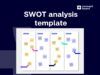 SWOT analysis template preview