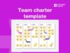 Team charter template preview