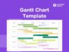 Gantt chart template preview image