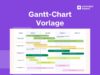 Gantt chart vorlage preview image
