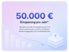 50.000 Euro Einsparung pro Jahr* *Basierend auf Konsolidierung von 3-5 Kollaborationstools und 20% schnelle Abstimmungszyklen bei 50 Mitarbeitenden