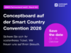 Banner Conceptboard auf der Smart Country Convention 2026, 13. - 15. Oktober, Stand hub27
