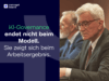 Aufmacherbild "KI-Governance endet nicht beim Modell". Zwei Herren sitzen vor dem Laptop.