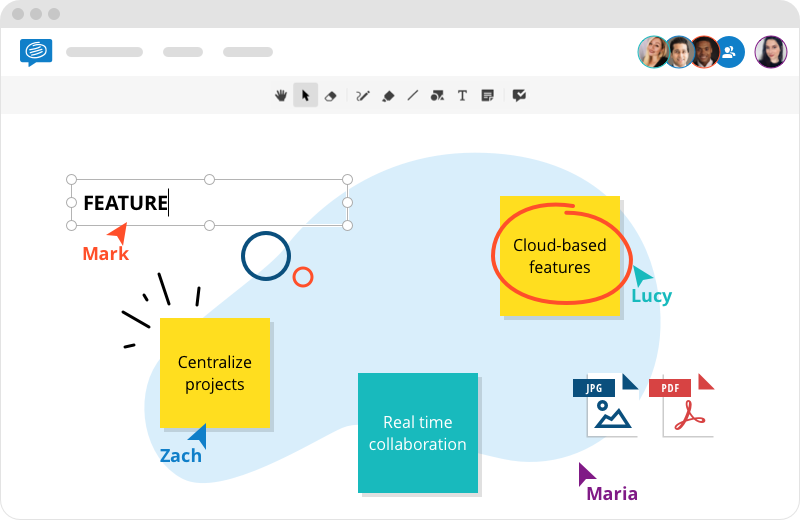 Conceptboard Online Whiteboard features