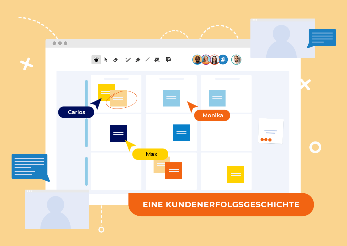 Connected Workspace mit Online-Whiteboard Conceptboard