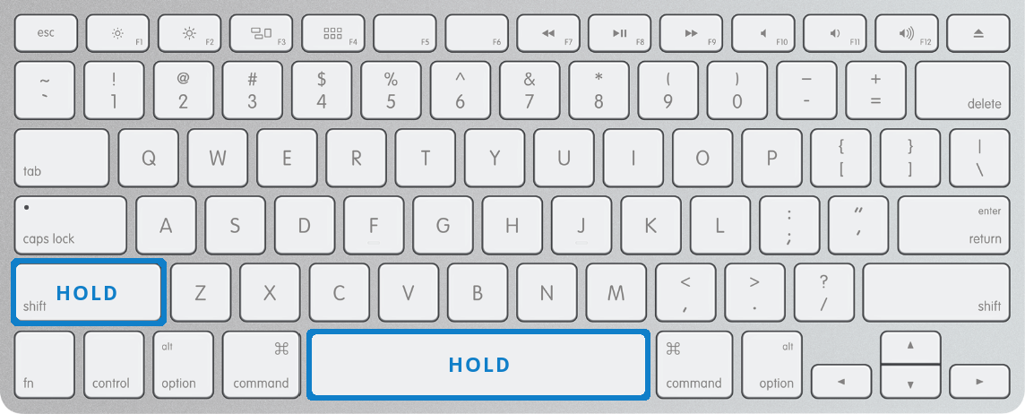 Hold Shift and Spacebar keys to lock vertically and horizontally 