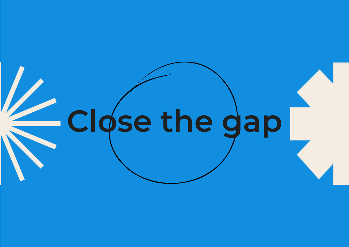 Blog image: Close the gap
