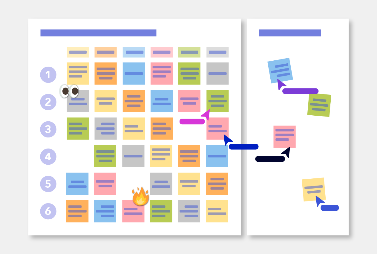 Brainwriting method & template for ideation Preview