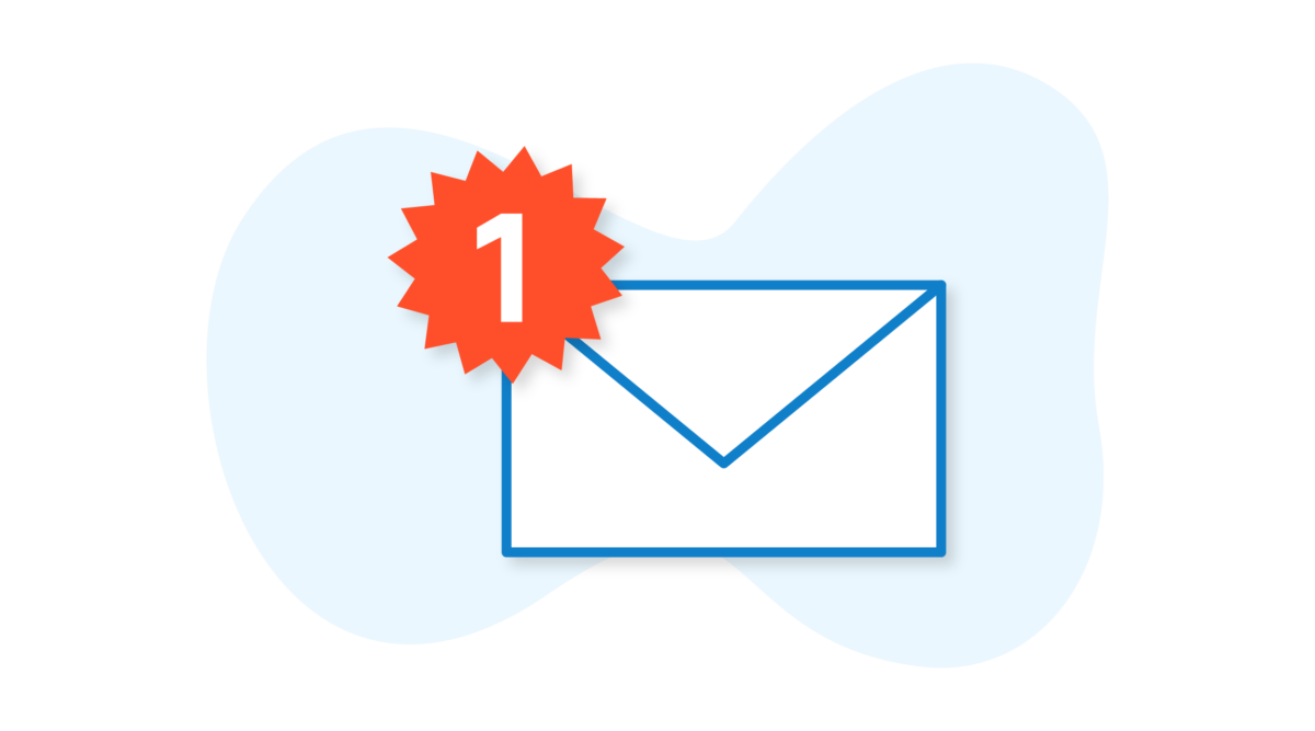 illustration of an email