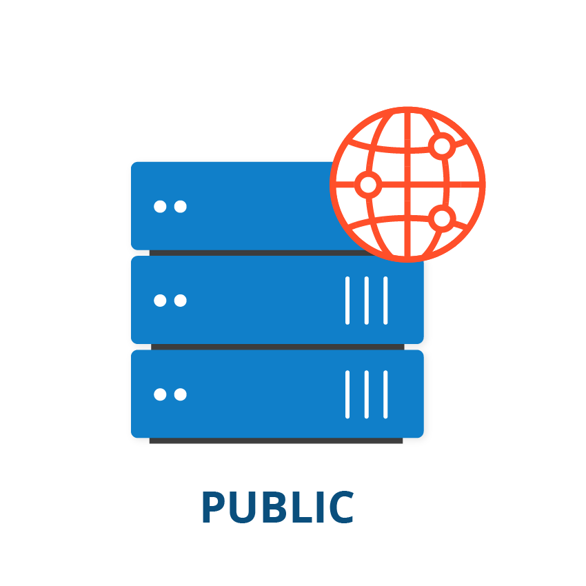 illustration representing the Public Server