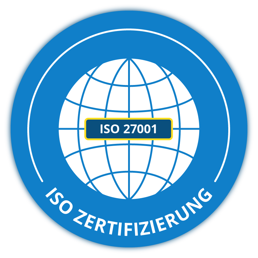 ISO Zertifizierung Badge