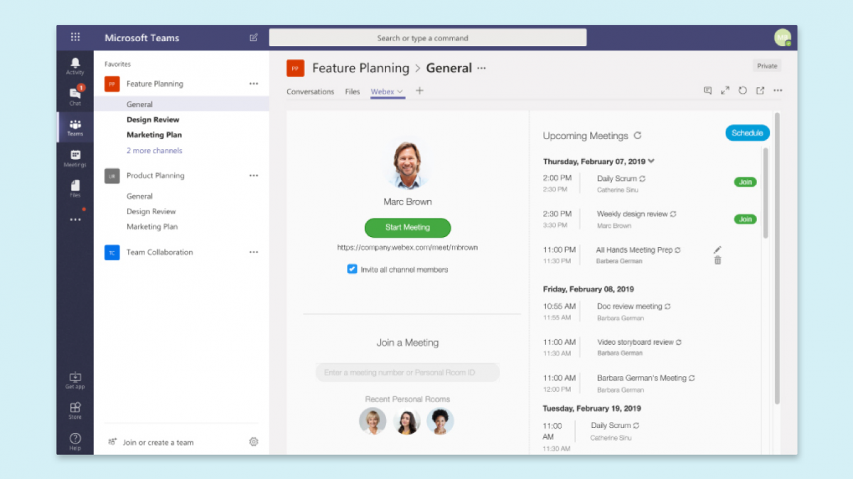 webex teams set out of office