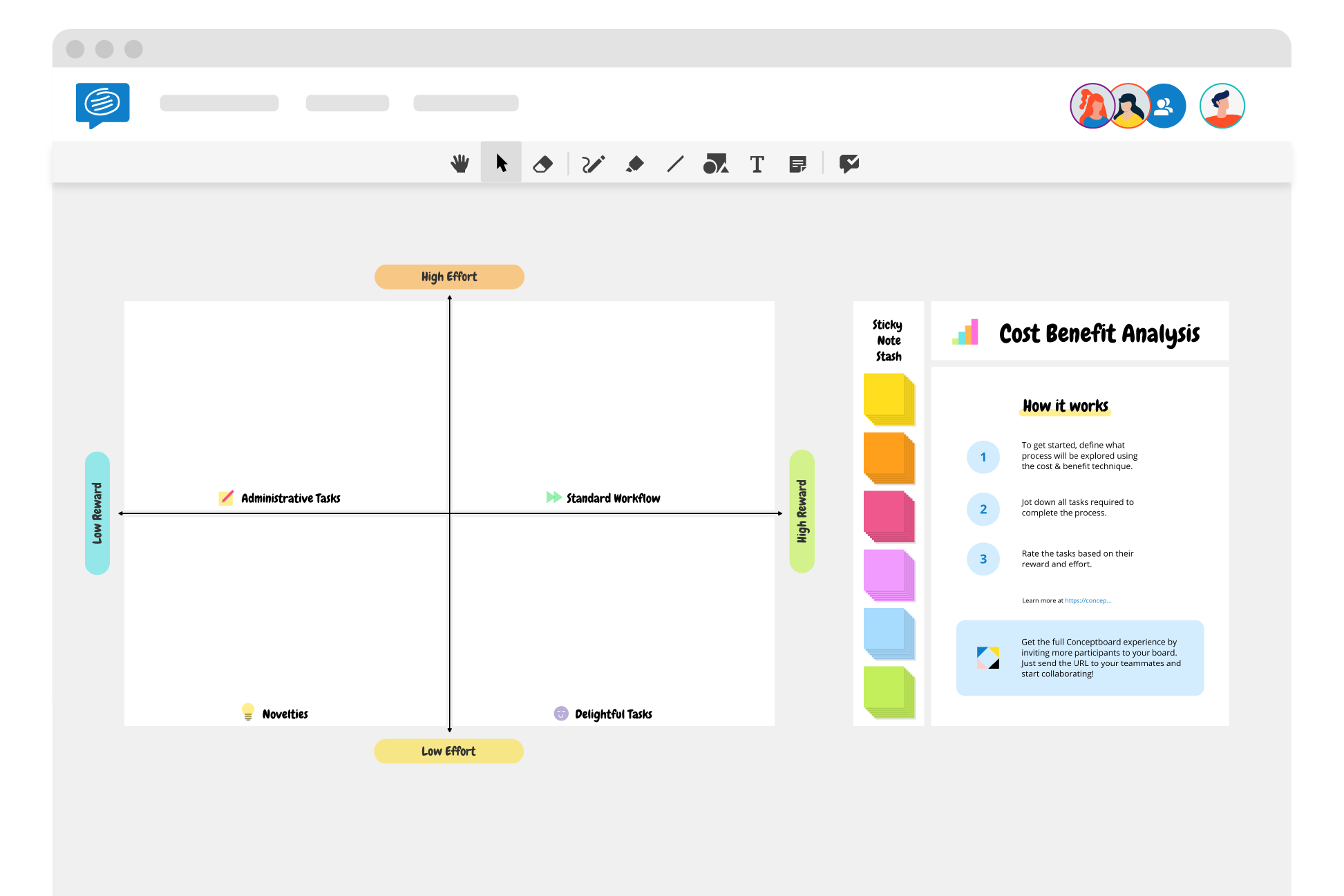 Cost Benefit Template