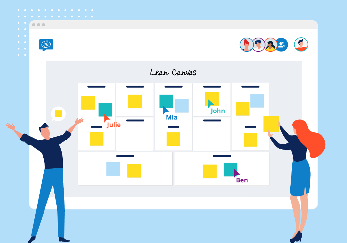 Lean Canvas in 9 easy steps - Free Template | Conceptboard