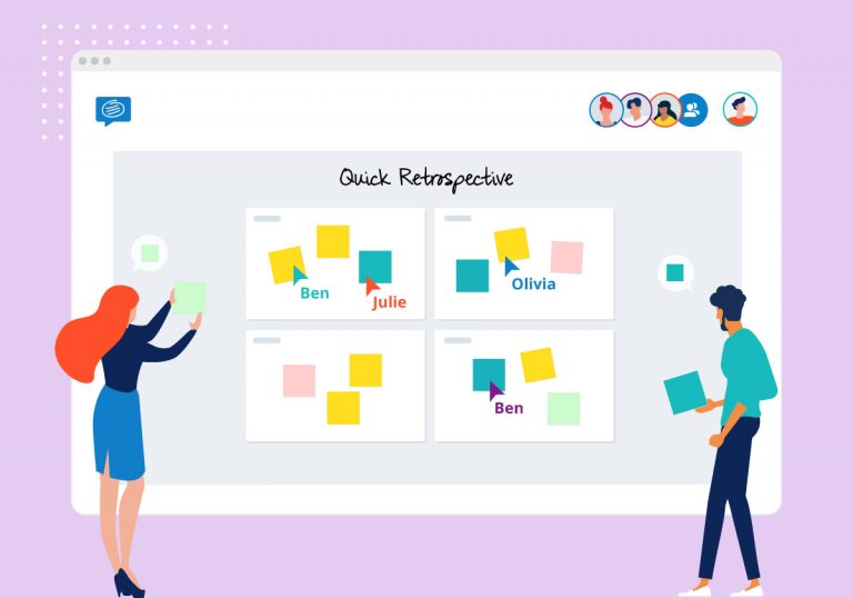 Sprint Retrospective Free Template | Conceptboard