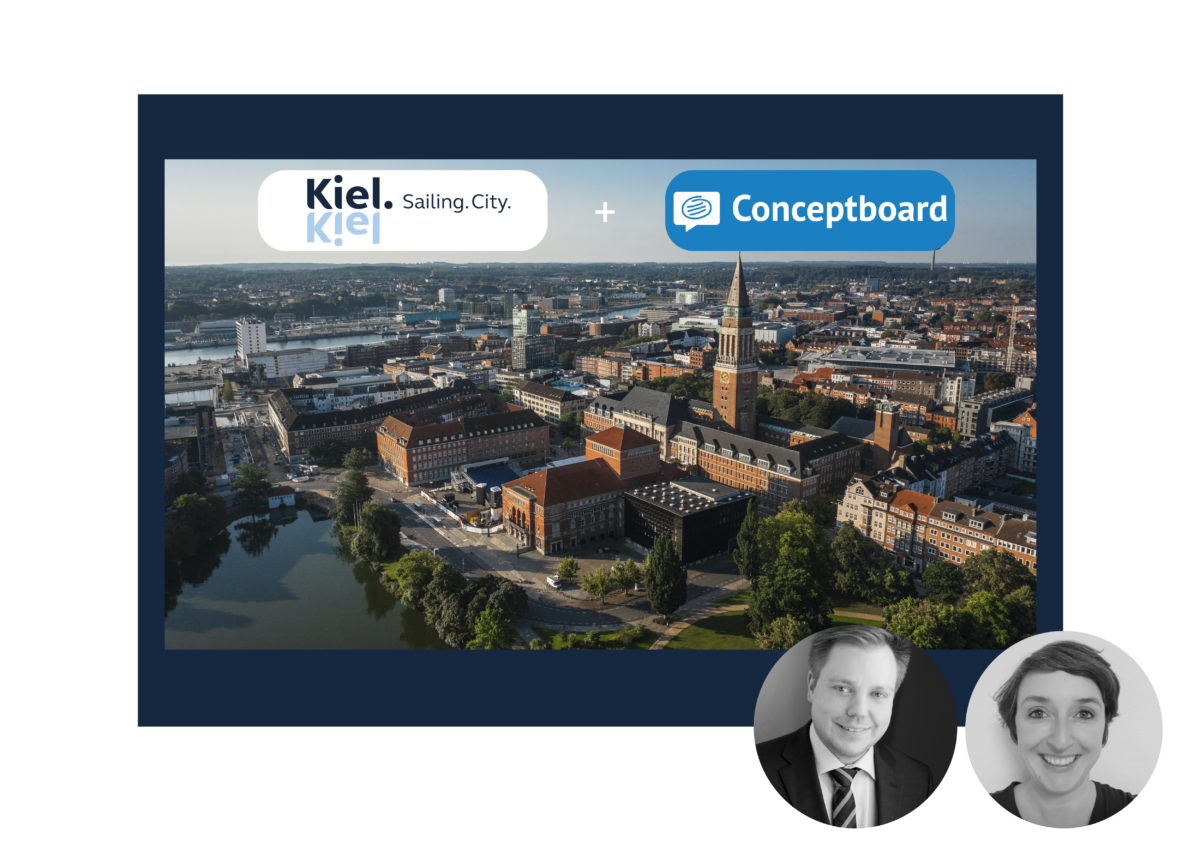 Stadt Kiel fördert die digitale Transformation mit Conceptboard