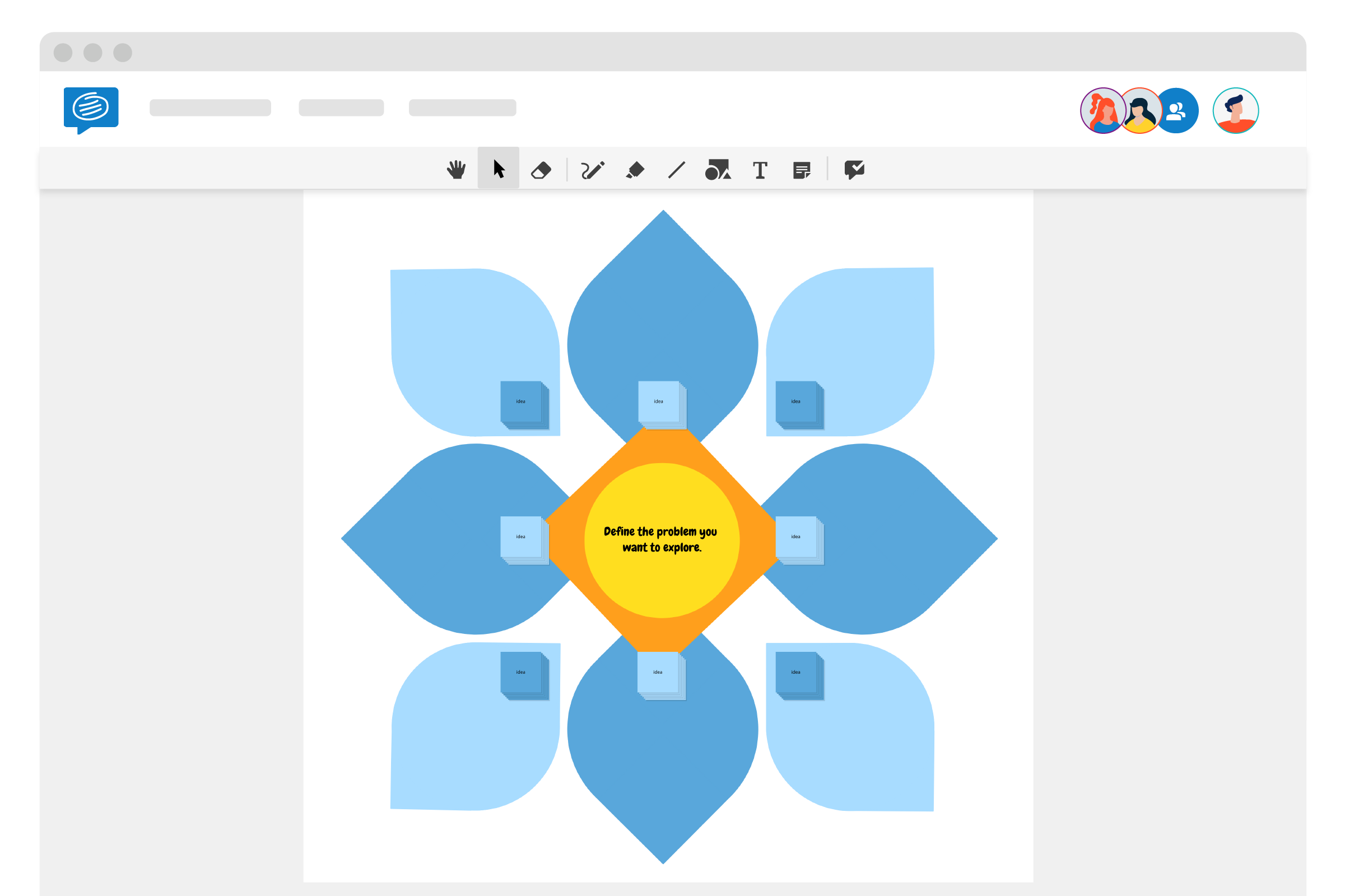 Lotus Diagram Template