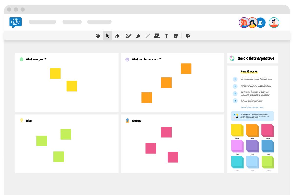 Scrum Retrospective Template