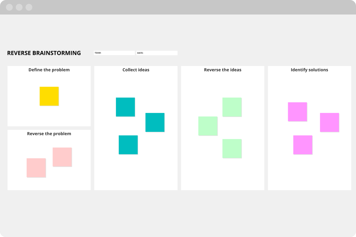 brainstorm diagram template