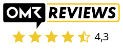 OMR reviews with stars
