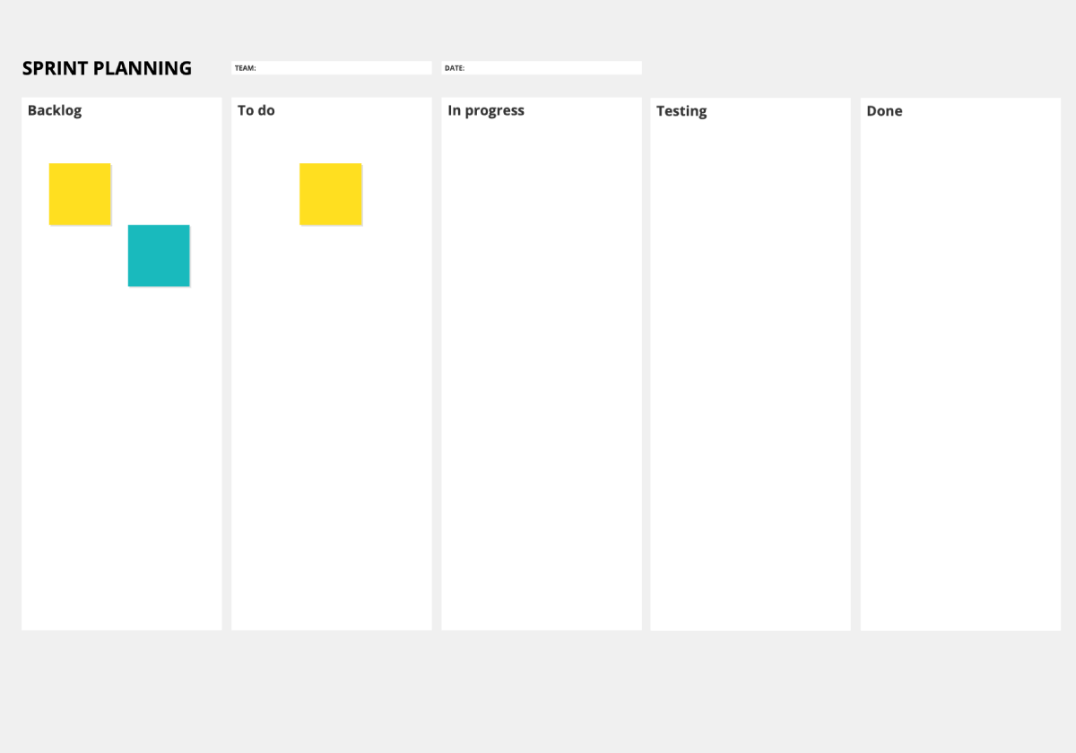 Sprint Planning Template Xls