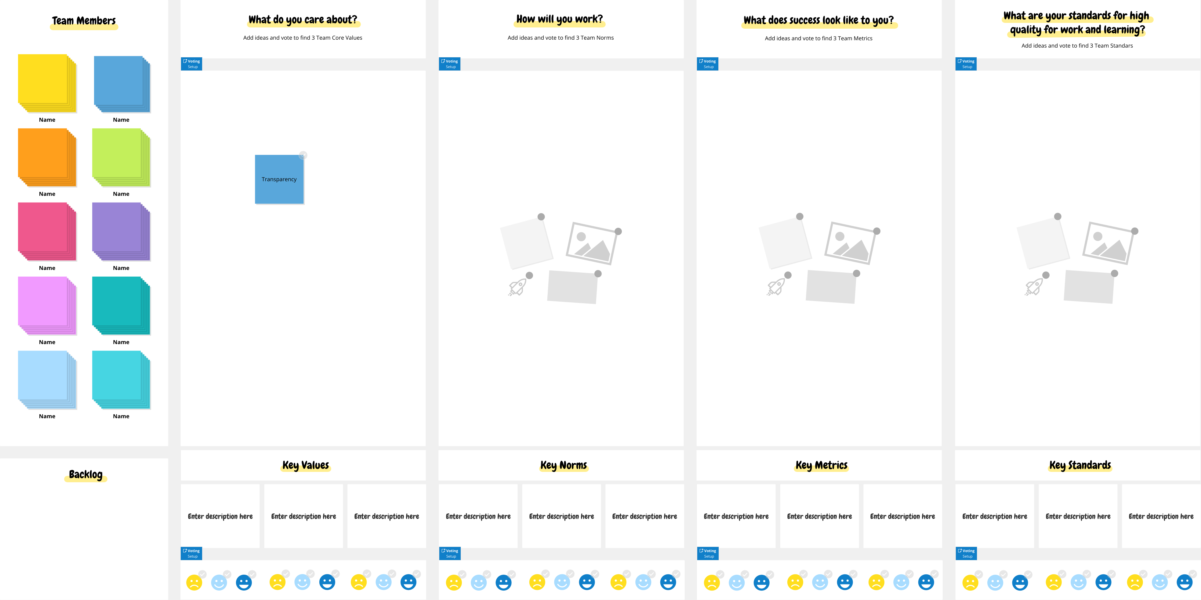 team charter template