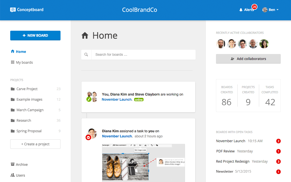 Top Online Collaboration Tools for Project Management-Conceptboard