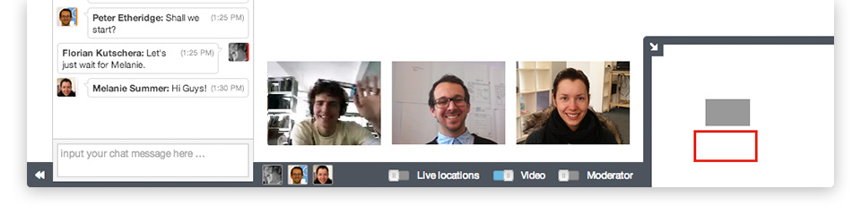 Feature video chat