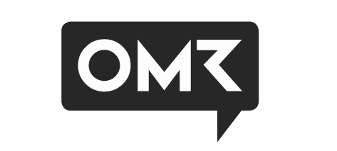 OMR Logo black and white