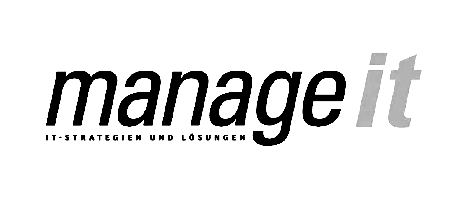 Managet logo black and white
