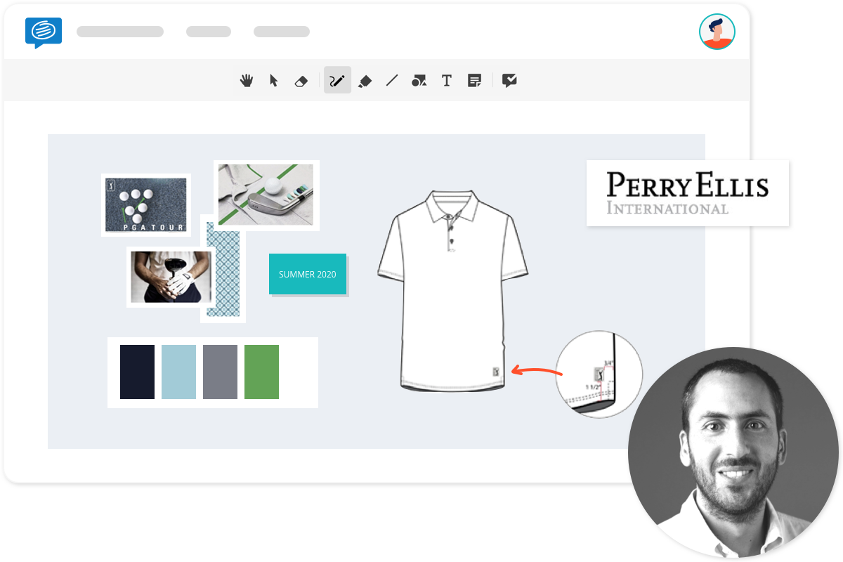Perry Ellis uses Conceptboard
