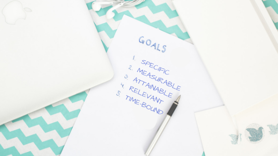 Smart Goal Setting Idea on a Pin Board Stock Photo - Image of definition,  measurable: 167707200